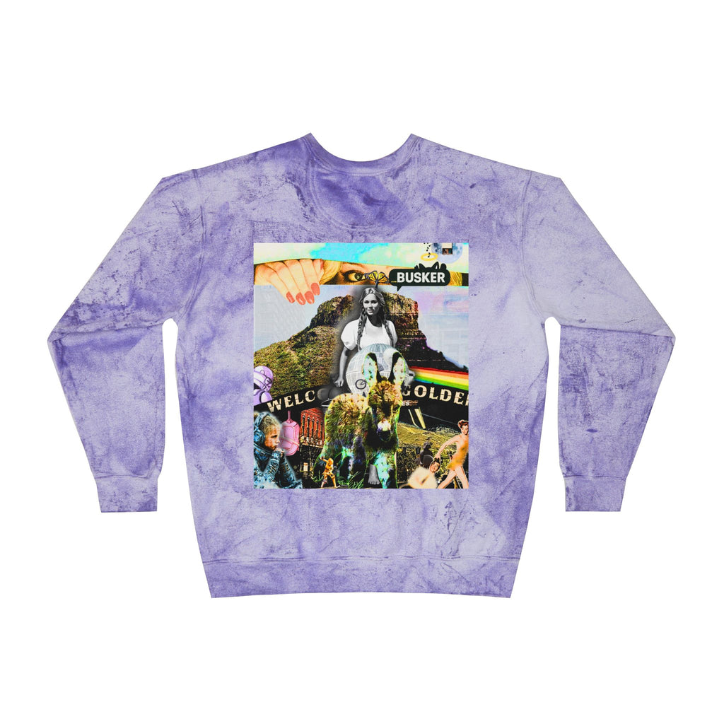Color Blast Crewneck Sweatshirt - Vibrant Artistic Design for Creative Souls