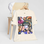 Busker Vibe Unisex Tee - Music & Art Collage Design