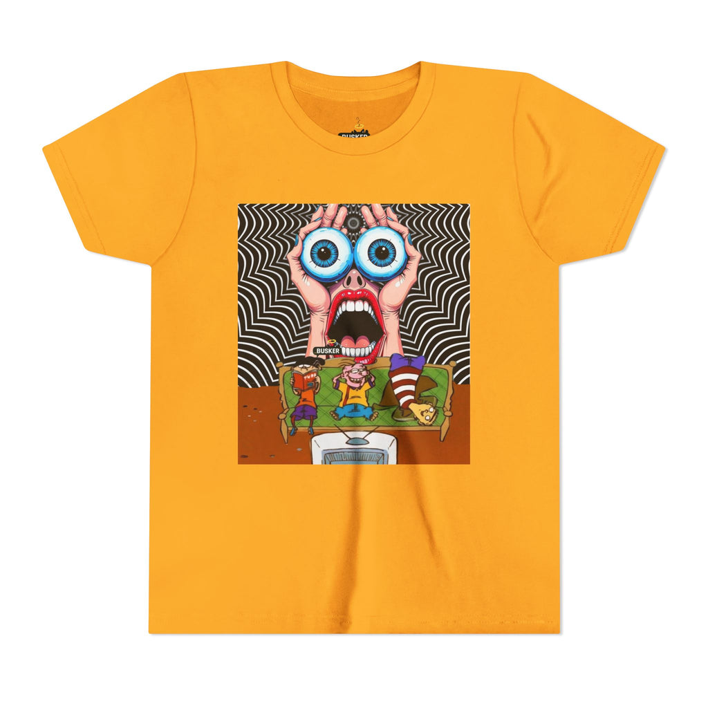 Graphic Youth Tee - Colorful Fun Shirt for Kids, Party T-Shirt, Gift for Youngsters, Trendy Youth Apparel, Art-Inspired Clothing
