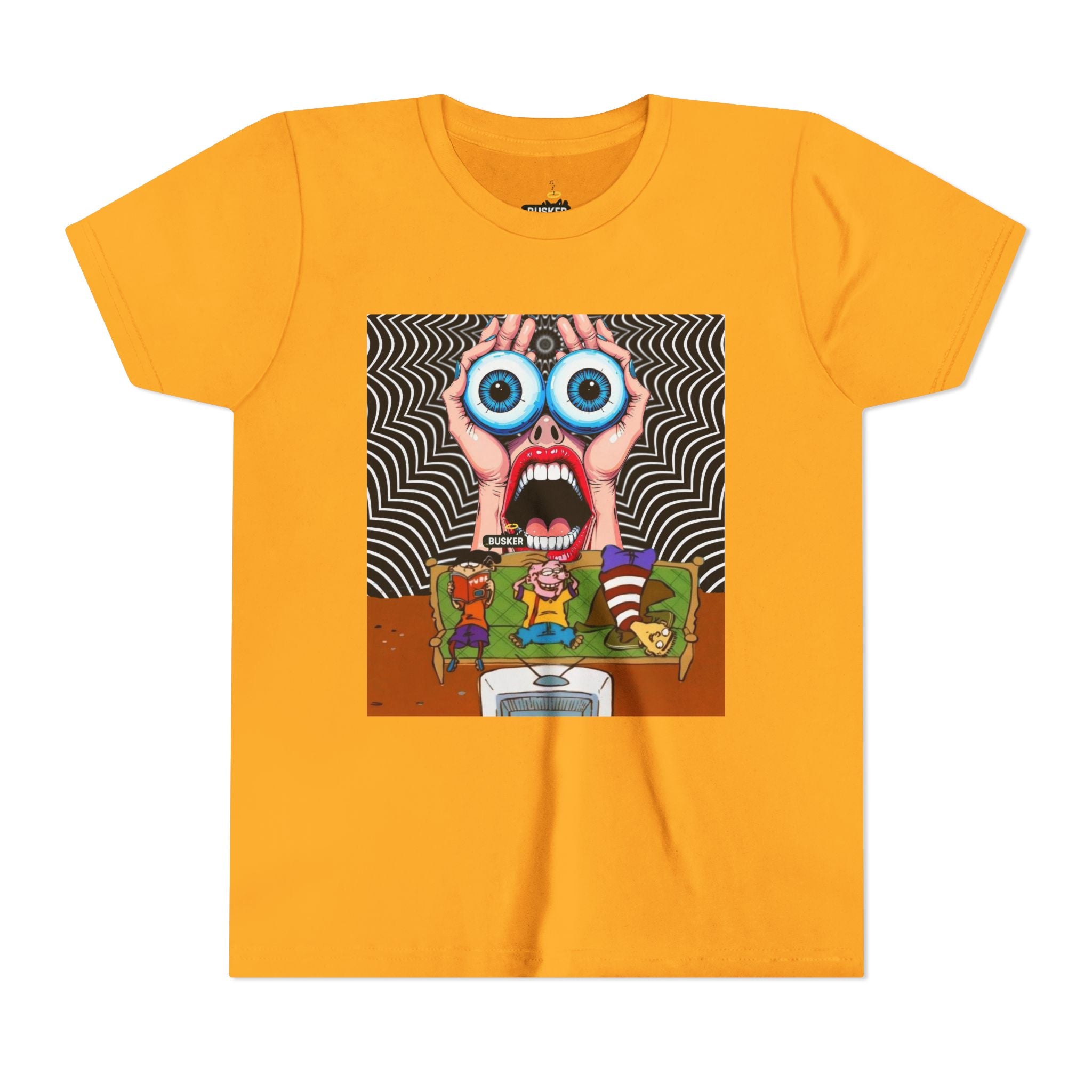 Graphic Youth Tee - Colorful Fun Shirt for Kids, Party T-Shirt, Gift for Youngsters, Trendy Youth Apparel, Art-Inspired Clothing