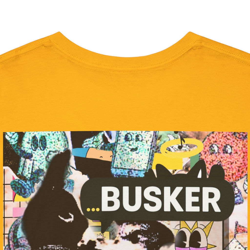 Grunge Art Busker Unisex Heavy Cotton Tee