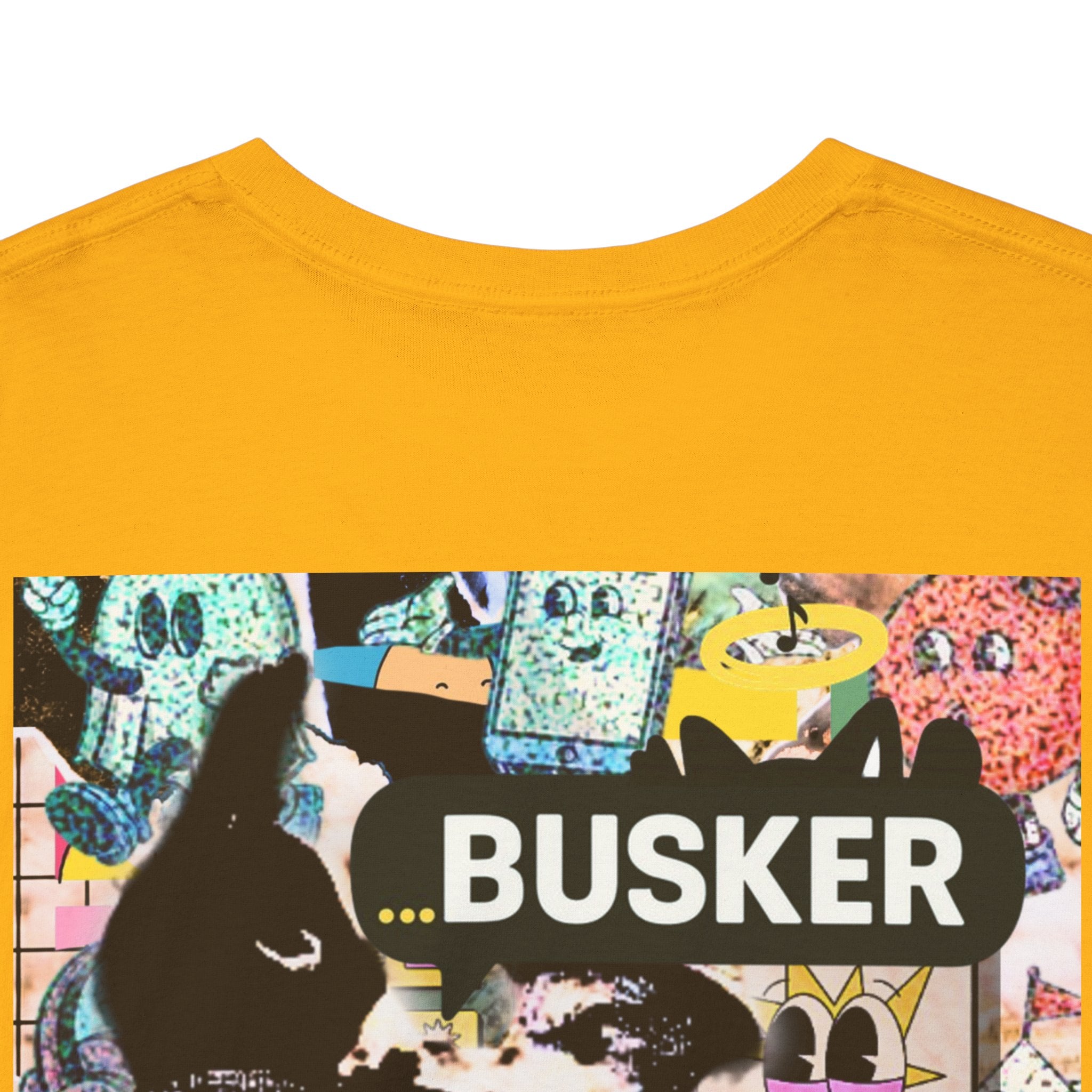 Grunge Art Busker Unisex Heavy Cotton Tee