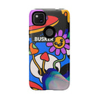 Colorful Phone Case, Cute Phone Accessories, Gift for Music Lovers, Fun Tech Gear, Unique Floral Design Case