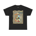 Retro Busker Graphic Tee - Unisex Heavy Cotton