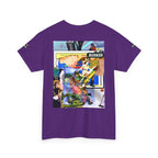 Cool Graphic Unisex Heavy Cotton Tee - 'Busker' Design