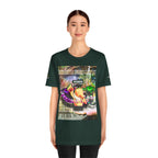 Vibrant Busker Art Tee for Creative Souls