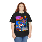 Colorful Graphic Unisex Tee, Artsy Shirt for Creative Souls, Perfect for Festivals, Unique Gift for Art Lovers, Summer Vibes, Casual Wear