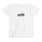 Busker Youth Short Sleeve Tee, Fun Summer Tee, Music Lover Gift, Kids Graphic T-Shirt, Festival Outfit, Creative Gift Idea