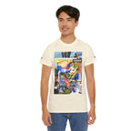 Cool Graphic Unisex Heavy Cotton Tee - 'Busker' Design