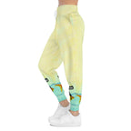 Vibrant Busker Athletic Joggers, Casual Streetwear Pants, Summer Travel Gear, Festival Outfit, Unique Gift for Music Lovers
