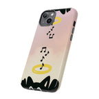 Cute Animal Phone Case, Tough Phone Cover for Pet Lovers, Gifts for Birthdays, Holidays, Music Lovers, Fun Tech Accessories