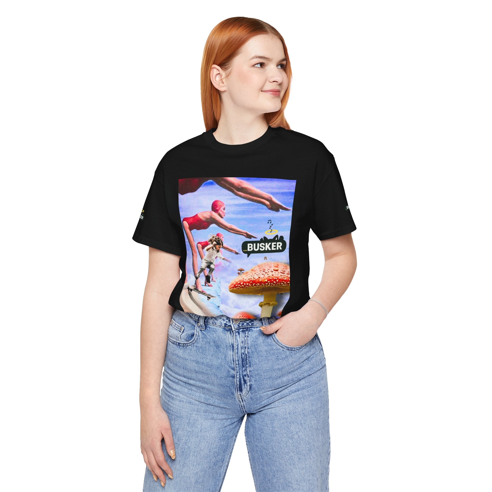 Busker Fun Graphic Tee - Unisex Jersey Short Sleeve