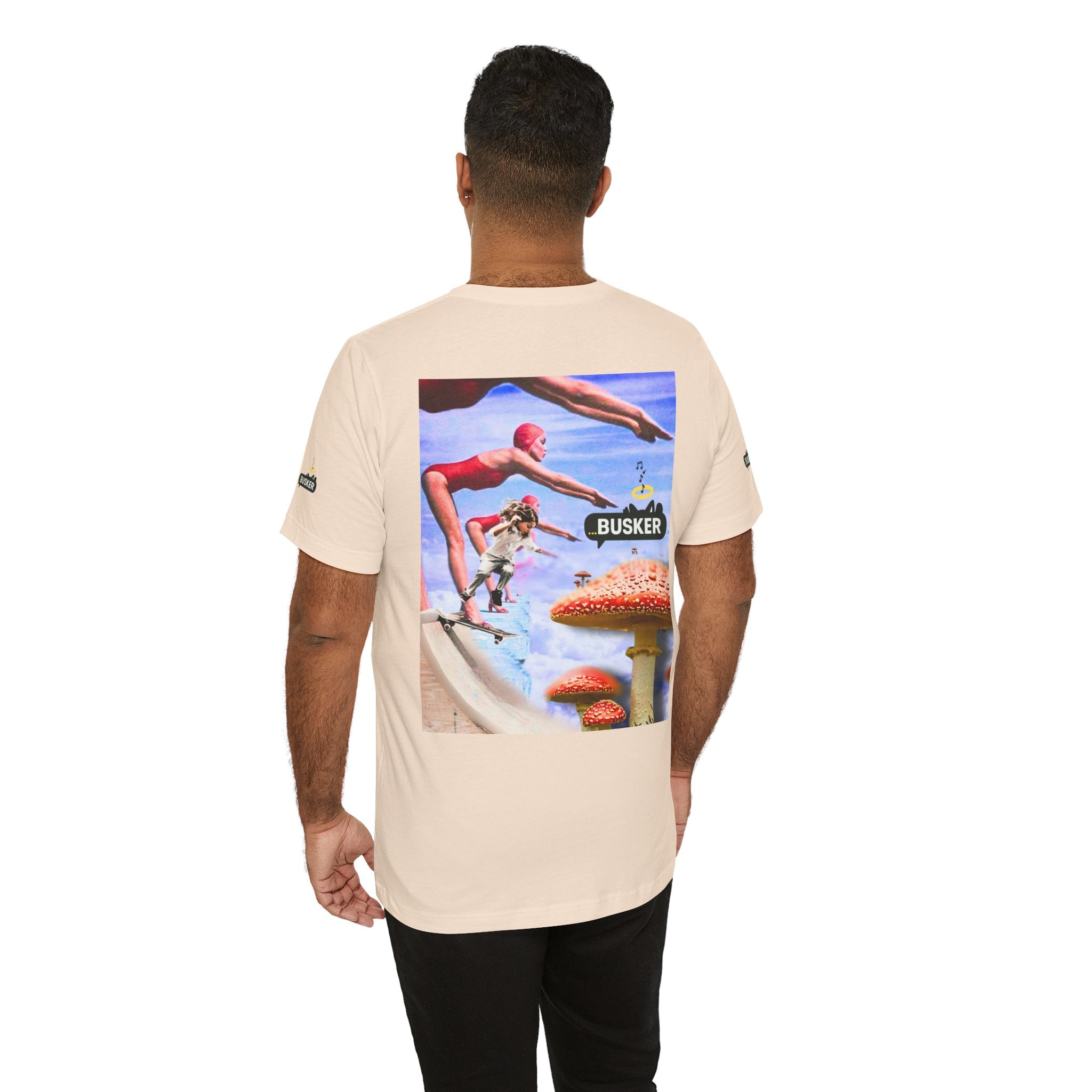 Busker Fun Graphic Tee - Unisex Jersey Short Sleeve