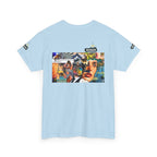 Artistic Unisex Heavy Cotton Tee - Vibrant Busker Design