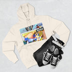 Three-Panel Fleece Hoodie
