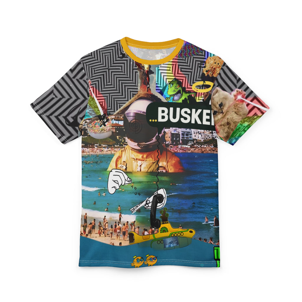 Astronaut Beach Vibes Tee, Unisex Graphic T-Shirt, Summer Fashion, Unique Streetwear, Fun Gift for Space Lovers and Beachgoers