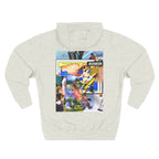 Three-Panel Fleece Hoodie