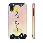 Cute Animal Phone Case, Tough Phone Cover for Pet Lovers, Gifts for Birthdays, Holidays, Music Lovers, Fun Tech Accessories