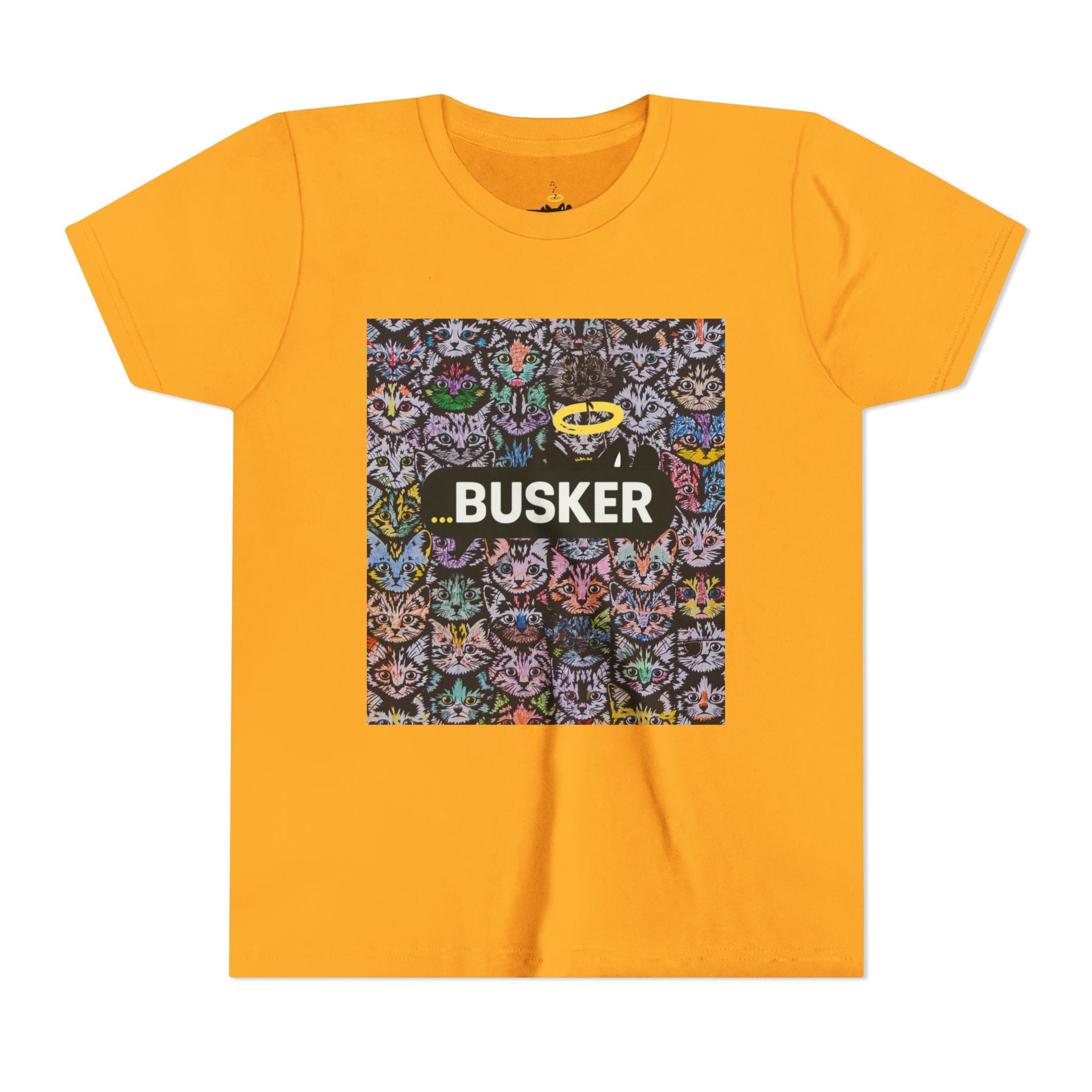 Colorful Youth Short Sleeve Tee, Fun Summer Shirt, Trendy Kids Clothing, Gift for Young Musicians, Cool Casual Wear, Birthday Present