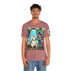 Street Art Busker Tee - Unisex Graphic Short Sleeve Shirt