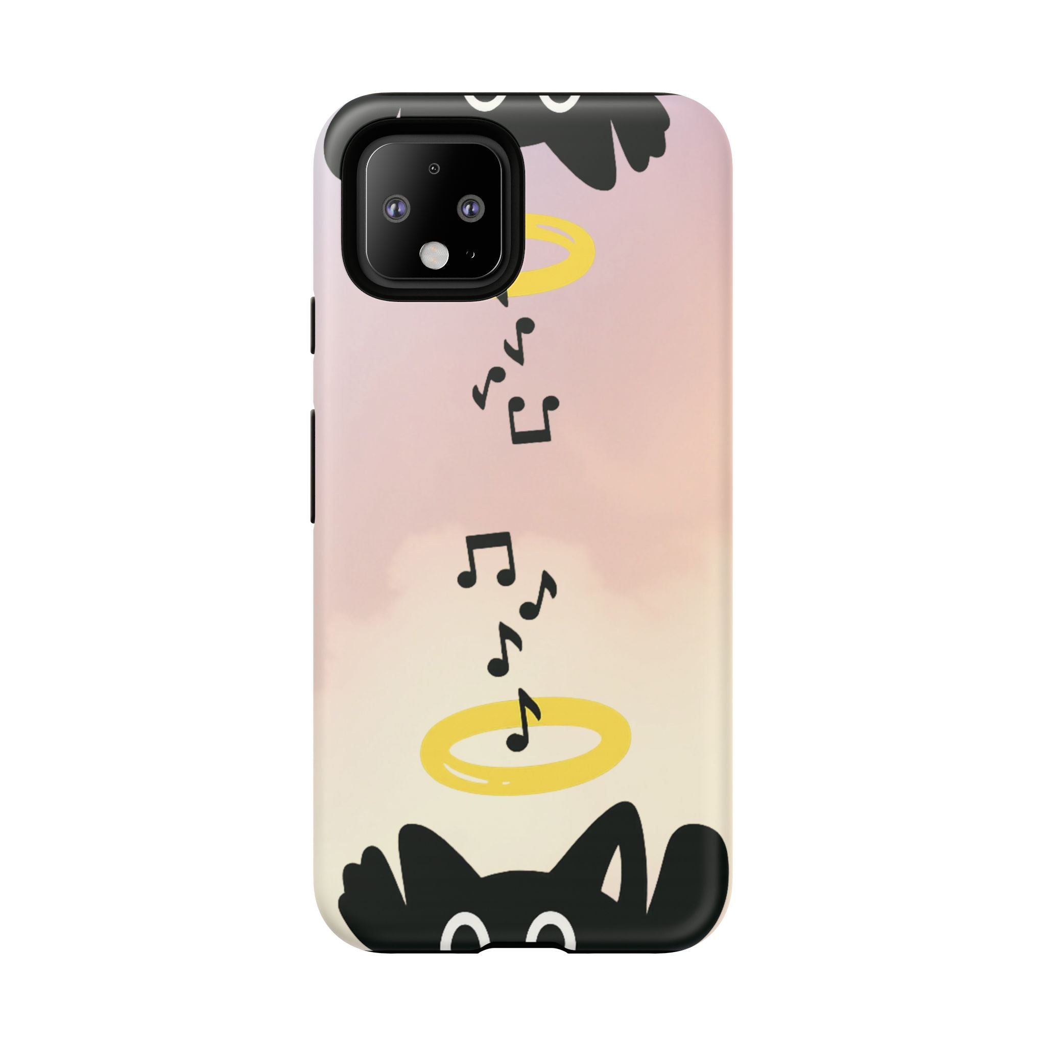 Cute Animal Phone Case, Tough Phone Cover for Pet Lovers, Gifts for Birthdays, Holidays, Music Lovers, Fun Tech Accessories