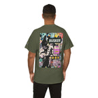 Grunge Art Busker Unisex Heavy Cotton Tee
