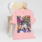 Busker Vibe Unisex Tee - Music & Art Collage Design