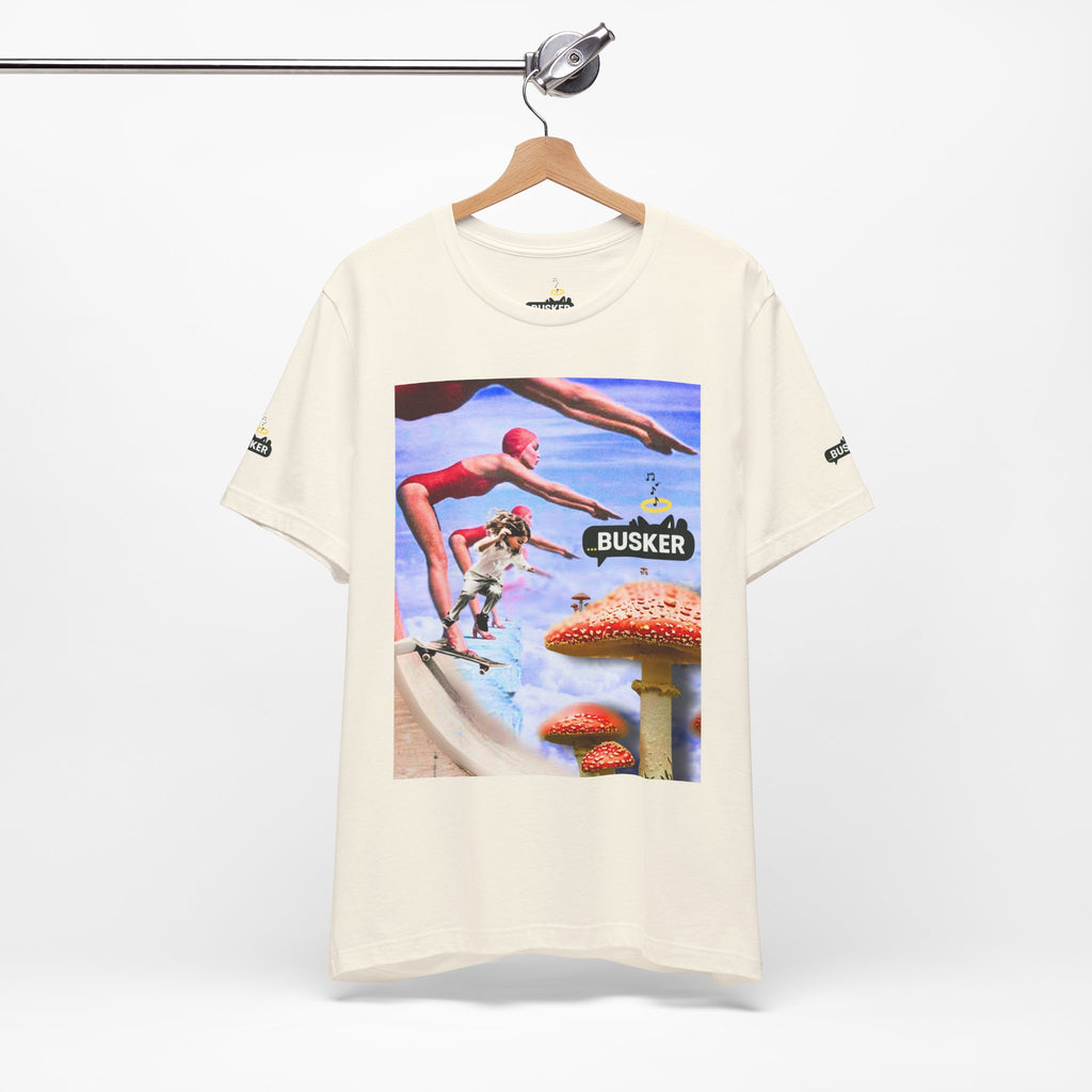 Busker Fun Graphic Tee - Unisex Jersey Short Sleeve