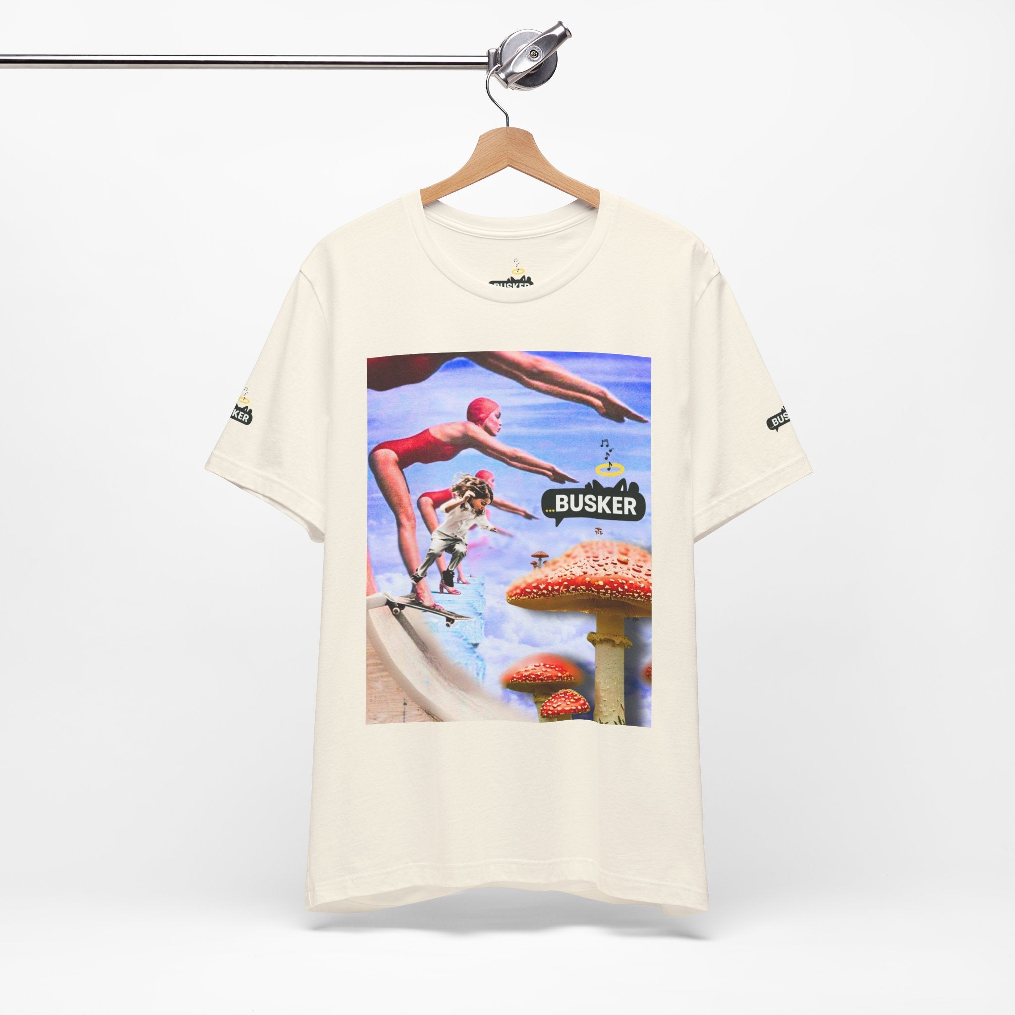 Busker Fun Graphic Tee - Unisex Jersey Short Sleeve