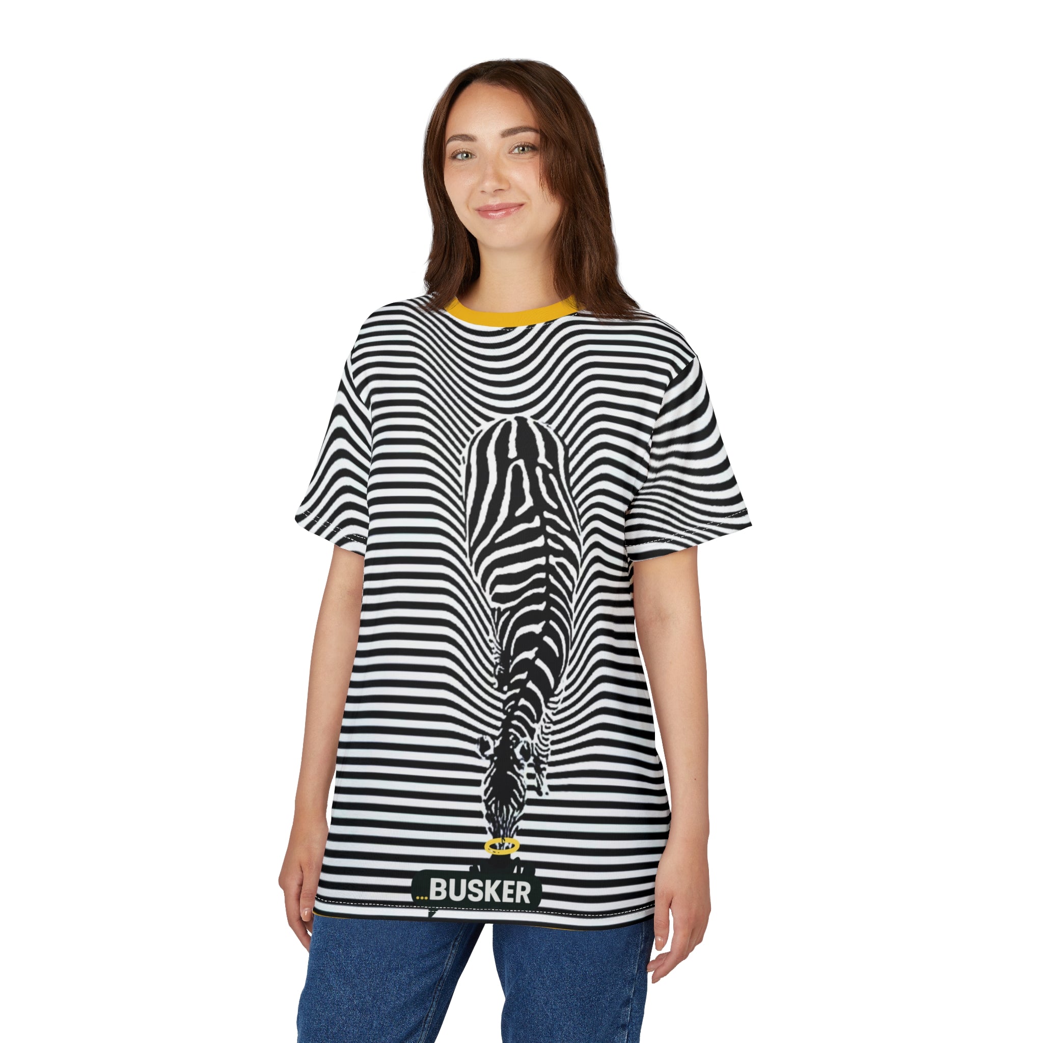 Optical Illusion Unisex Tee - Unique Art Shirt, Gifts for Creative Minds, Graphic Tee, Festival Wear, Statement Top, Casual Style