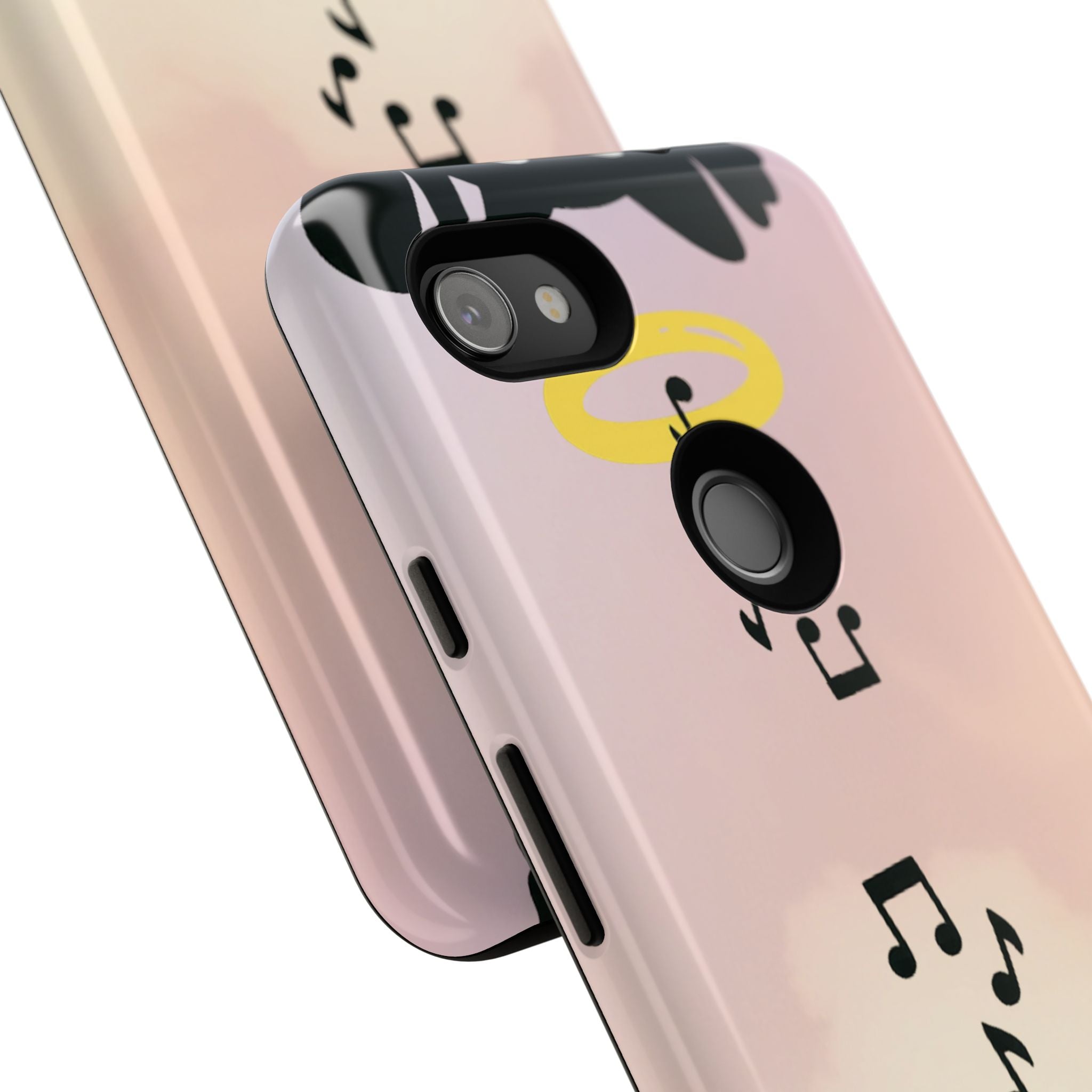 Cute Animal Phone Case, Tough Phone Cover for Pet Lovers, Gifts for Birthdays, Holidays, Music Lovers, Fun Tech Accessories