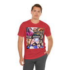 Busker Vibe Unisex Tee - Music & Art Collage Design