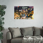 Vibrant Busker Fine Art Poster for Home Decor