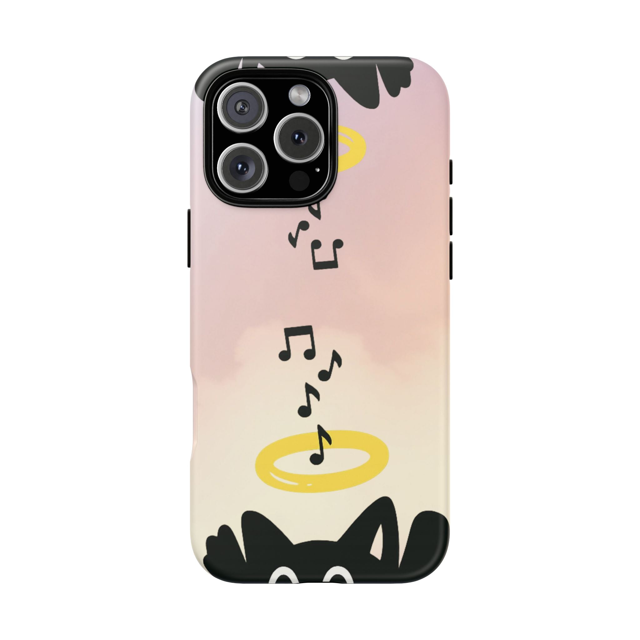Cute Animal Phone Case, Tough Phone Cover for Pet Lovers, Gifts for Birthdays, Holidays, Music Lovers, Fun Tech Accessories