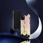 Cute Animal Phone Case, Tough Phone Cover for Pet Lovers, Gifts for Birthdays, Holidays, Music Lovers, Fun Tech Accessories