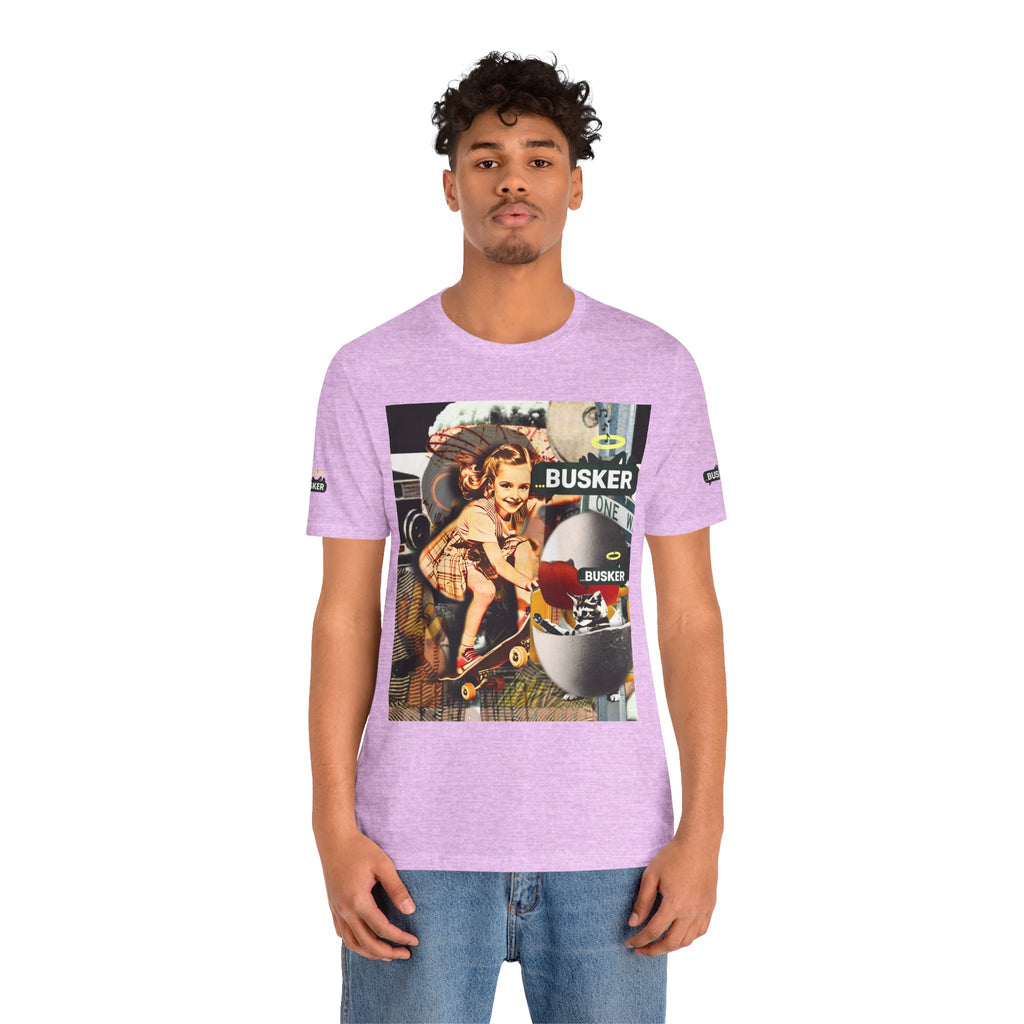 Vintage Skateboarding Graphic Tee - Streetwear for Creative Souls