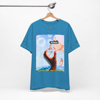 Busker Vibe Unisex Jersey Tee – Colorful Artistic Design for Summer Fun