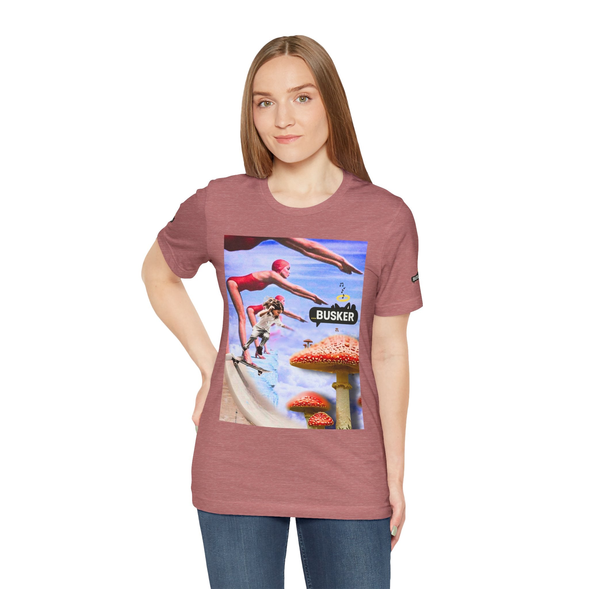 Busker Fun Graphic Tee - Unisex Jersey Short Sleeve