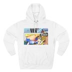 Three-Panel Fleece Hoodie