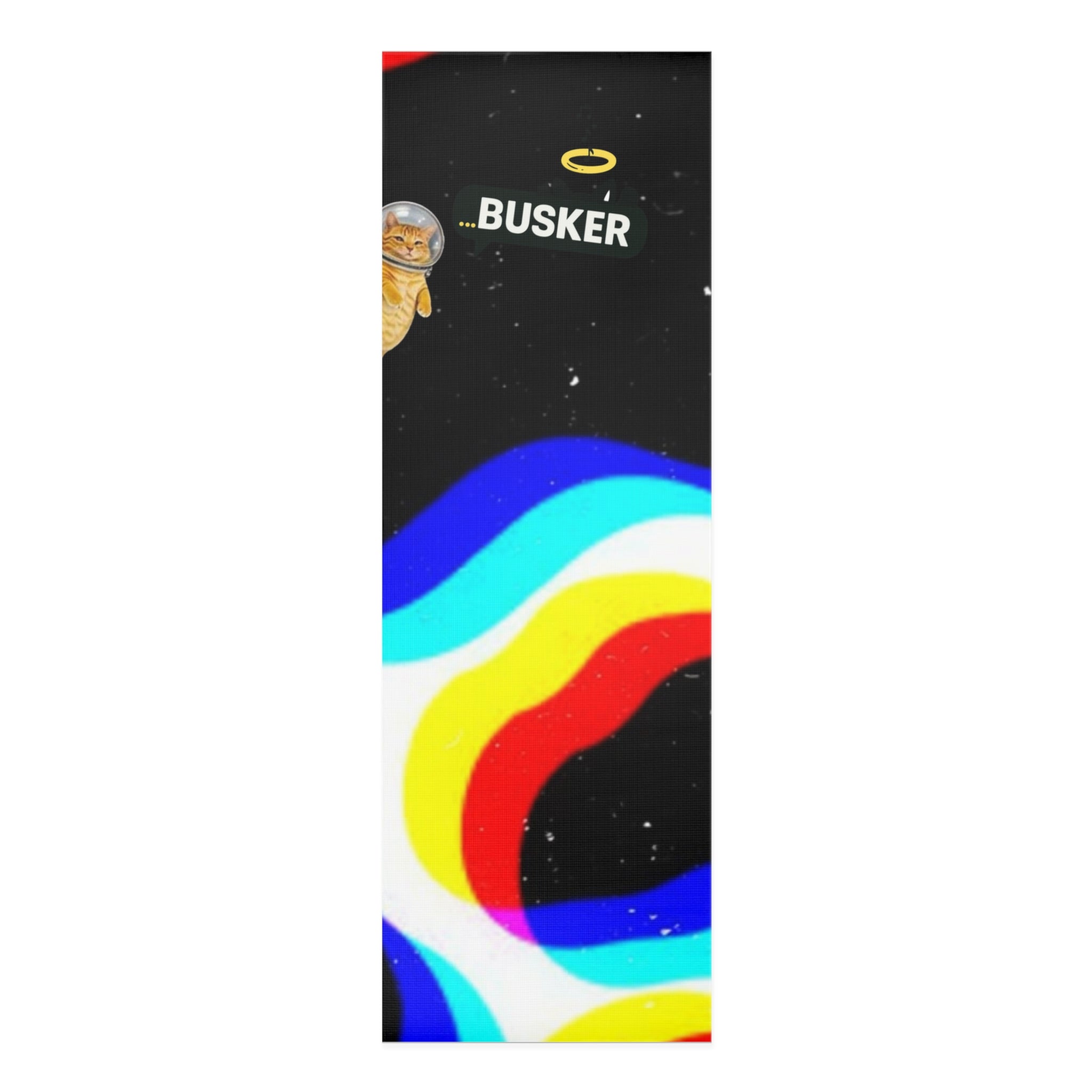 Vibrant Yoga Mat, Ideal for Home Workouts, Gift for Yoga Lovers, Fitness Decor, Unique Exercise Mat