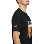 Artistic Unisex Heavy Cotton Tee - Vibrant Busker Design