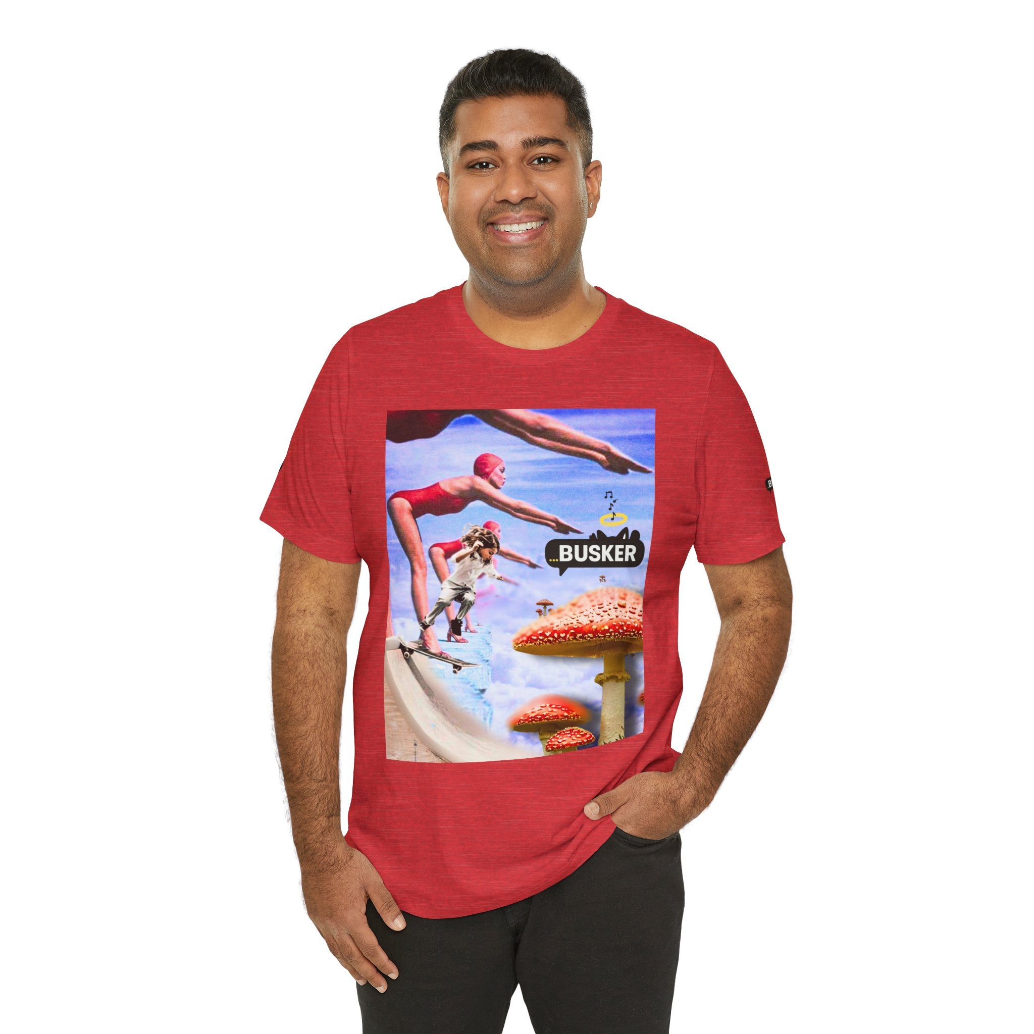 Busker Fun Graphic Tee - Unisex Jersey Short Sleeve
