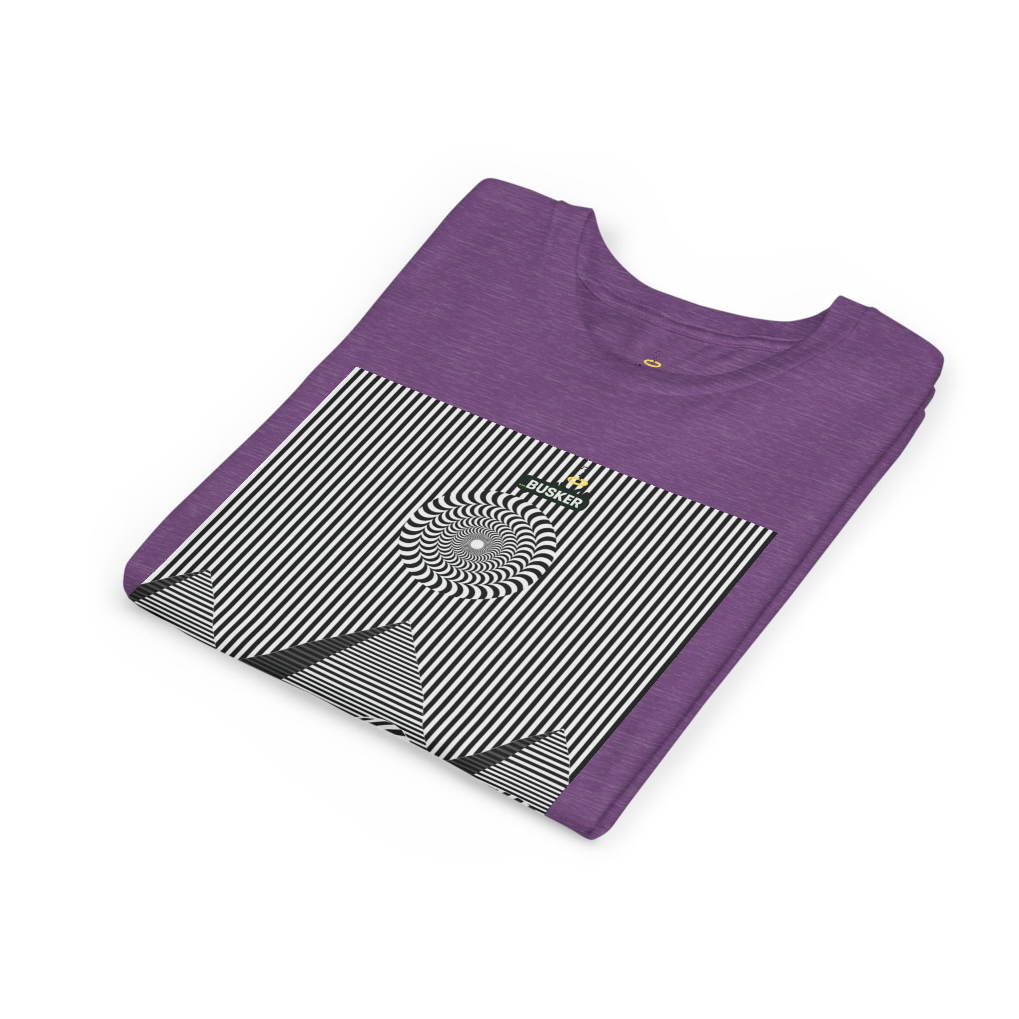 Stylish Youth Tee with Sunset Geometric Design, Summer Apparel, Kids Fashion, Gift for Birthdays, Fun Casual Wear, Graphic Tee