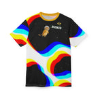 Cosmic Cat Unisex Tee, Bold Graphic T-Shirt for Astronaut Lovers, Fun Gift for Space Enthusiasts, Festival Wear, Statement Fashion