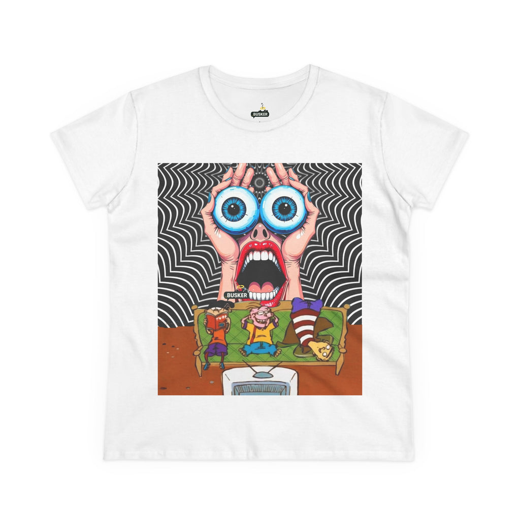 Whimsical Graphic Tee for Creative Souls, Playful Shirt, Art Lover Gift, Unique Cotton T-Shirt, Funny Fashion