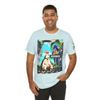 Street Art Busker Tee - Unisex Graphic Short Sleeve Shirt