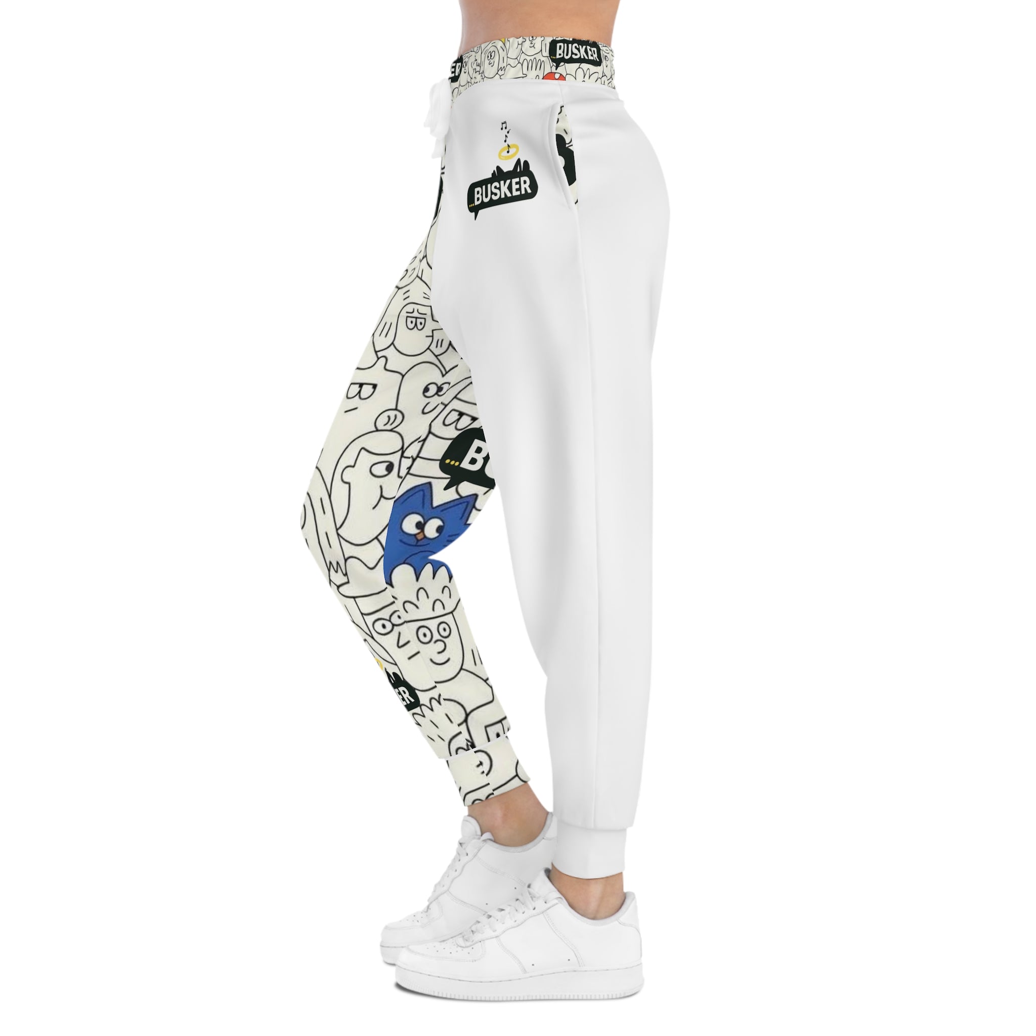 Vibrant Graphic Joggers for Creative Souls, Perfect for Athletes, Casual Wear, Gifts, Street Style, Fun Unisex Pants