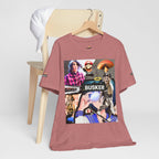 Busker Vibe Unisex Tee - Music & Art Collage Design