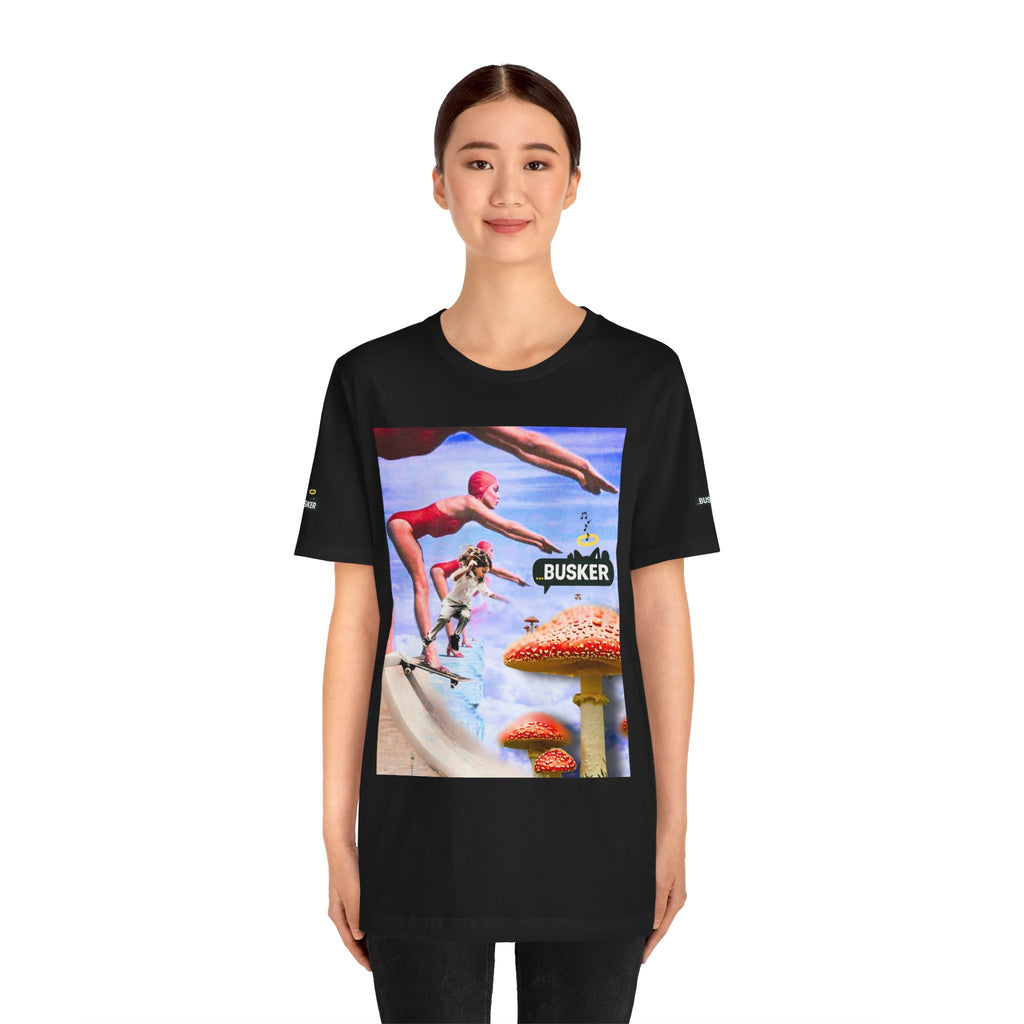 Busker Fun Graphic Tee - Unisex Jersey Short Sleeve