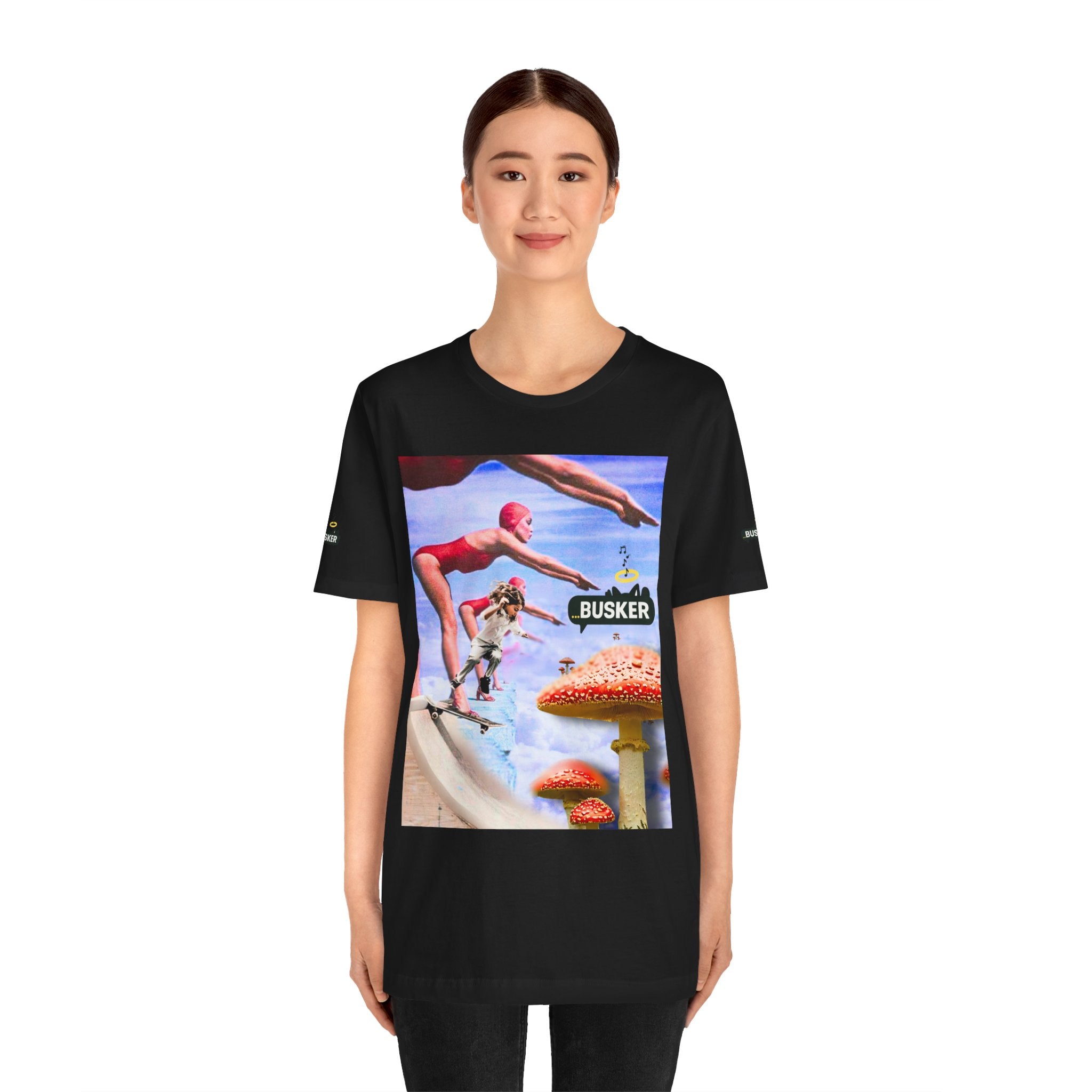 Busker Fun Graphic Tee - Unisex Jersey Short Sleeve